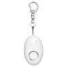 Breloc alarma, Everestus, KR0028, plastic, alb