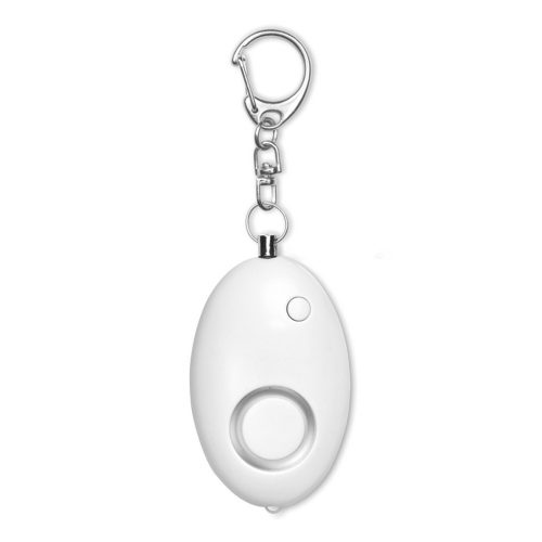Breloc alarma, Everestus, KR0028, plastic, alb