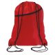 Saculet larg, inchidere cu snur, poliester 190T, Everestus, 8IA19054, rosu