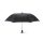 Umbrela automata de 21 inch, poliester, Everestus, UA8, negru, saculet de calatorie inclus