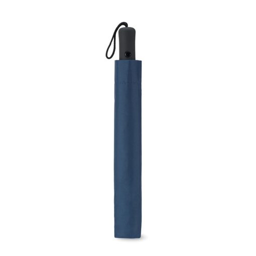 Umbrela automata de 21 inch, poliester, Everestus, UA10, albastru, saculet de calatorie inclus