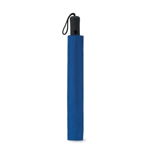 Umbrela automata de 21 inch, poliester, Everestus, UA16, albastru royal, saculet de calatorie inclus
