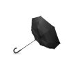 Umbrela automata de lux de 23 inch, poliester, Everestus, UA23, negru, saculet de calatorie inclus