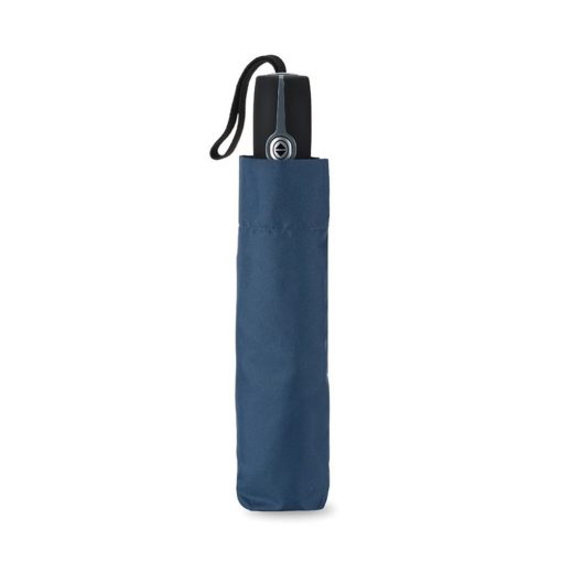 Umbrela automata de 21 inch, poliester, Everestus, UA11, albastru, saculet de calatorie inclus