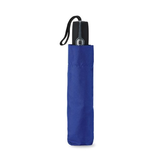 Umbrela automata de 21 inch, poliester, Everestus, UA17, albastru royal, saculet de calatorie inclus