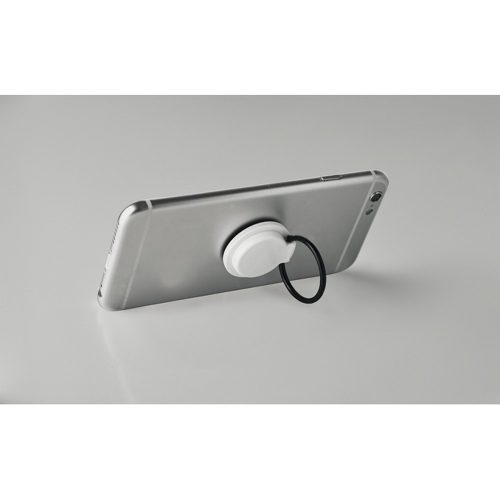 Suport telefon tip inel, Everestus, STT015, abs, alb
