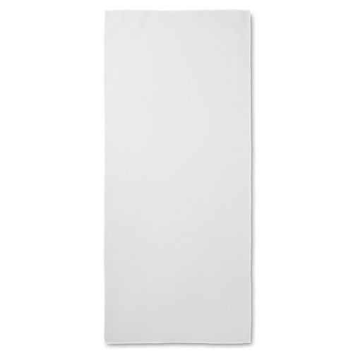 Prosop sport in husa, microfibra, poliamida, 35x80 cm, Everestus, SPF020, alb