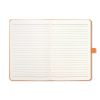 Agenda A5 cu pagini dictando, Everestus, AG36, hartie, portocaliu