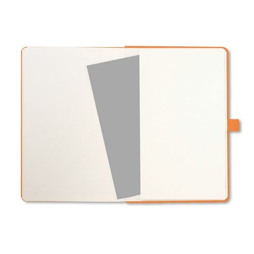 Agenda A5 cu pagini dictando, Everestus, AG36, hartie, portocaliu