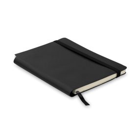   Agenda A5 cu pagini dictando, coperta moale, Everestus, AG05, hartie, poliuretan, negru