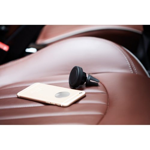 Suport telefon auto magnetic, Everestus, STT030, plastic, negru