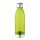 Sticla apa 700 ml, capac si baza din otel inoxidabil, Everestus, AN04, tritan, transparent, verde lime