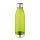 Sticla apa 700 ml, capac si baza din otel inoxidabil, Everestus, AN04, tritan, transparent, verde lime, saculet inclus