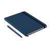 Set agenda A5 cu pagini dictando, Everestus, ST02, hartie, albastru
