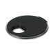 Suport pahare cu lumina si desfacator, Everestus, SPI01, abs, metal, negru