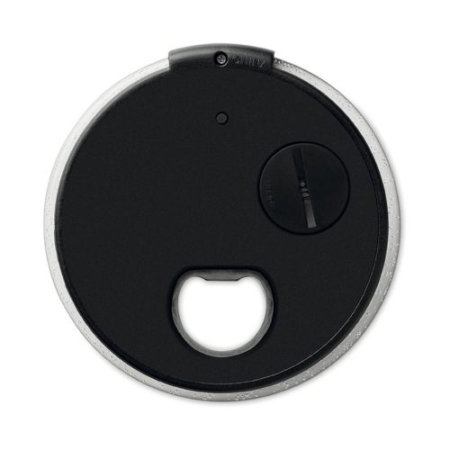 Suport pahare cu lumina si desfacator, Everestus, SPI01, abs, metal, negru