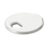 Suport pahare cu lumina si desfacator, Everestus, SPI02, abs, metal, alb