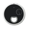 Suport pahare cu lumina si desfacator, Everestus, SPI02, abs, metal, alb