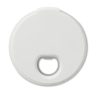 Suport pahare cu lumina si desfacator, Everestus, SPI02, abs, metal, alb