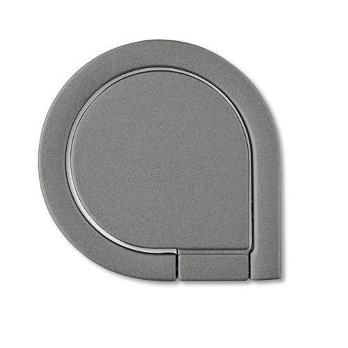 Suport telefon de birou tip inel, Everestus, STT034, aliaj de zinc, titan