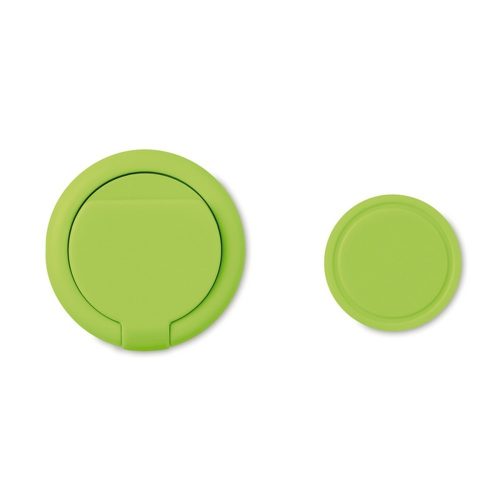 Suport telefon rotund tip inel, Everestus, STT045, abs, verde