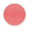 Prosop din bumbac rotund, diametru 150 cm, Everestus, PP10, rosu