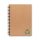 Agenda B6 cu spirala, 70 foi dictando, Everestus, 20IAN1760, Verde, Hartie