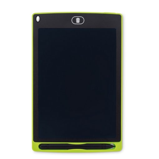 Tableta de scris LCD 8.5 inch, plastic, Everestus, ABE10, verde