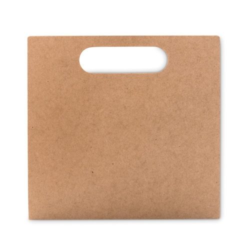 Set de colorat cu 6 creioane, ascutitoare si radiera, Everestus, 20IAN560, Bej, Carton