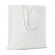 Sacosa de cumparaturi, 38x9x42 cm, Everestus, 20SEP1243, Bumbac, Alb