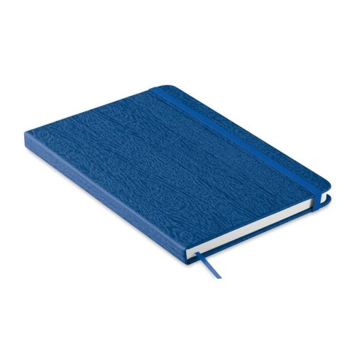 Agenda A5 cu pagini dictando, coperta cu elastic, Everestus, NS06, hartie, poliuretan, albastru, lupa de citit inclusa