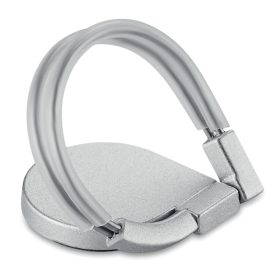   Suport de telefon tip inel, Everestus, JU082, aliaj de zinc, negru