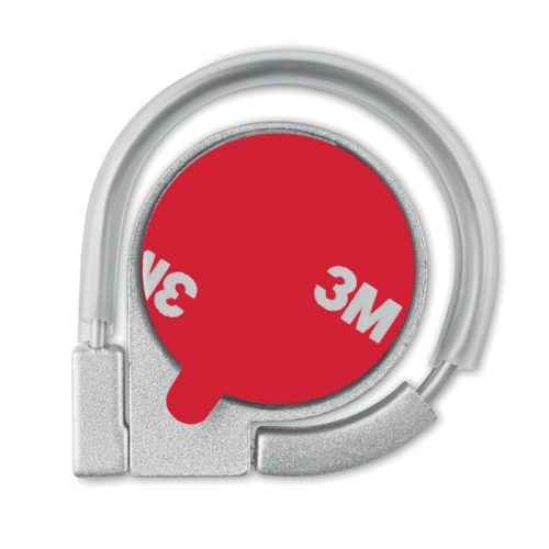 Suport de telefon tip inel, Everestus, JU082, aliaj de zinc, negru