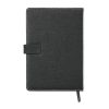 Agenda A5, 80 pagini, dictando, coperta cu aspect de jeans, Everestus, 9IA19265, Hartie, Negru