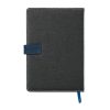 Agenda A5, 80 pagini, dictando, coperta cu aspect de jeans, Everestus, 9IA19266, Hartie, Albastru