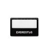 Card anti-scanare RFID, Everestus, 9IA19077, Plastic, Alb, 85x55 mm, lupa de citit inclusa