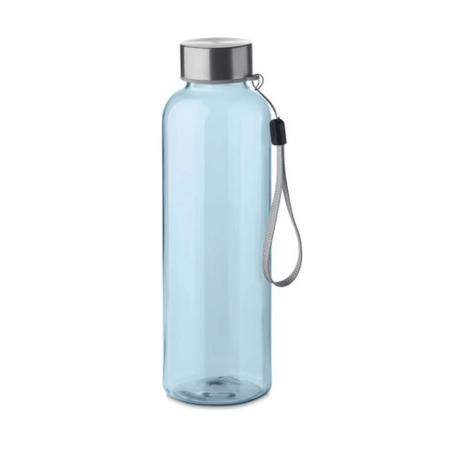Sticla sport pentru apa, 21MAR1838, 500 ml, Ø 6x20.5 cm, Everestus, Plastic, Transparent, Albastru