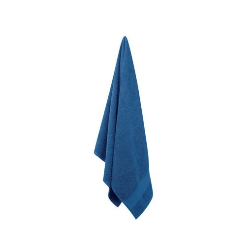 Prosop de baie, royal Albastru, 21MAR3712, Everestus, 140x70 cm, Bumbac, saculet inclus