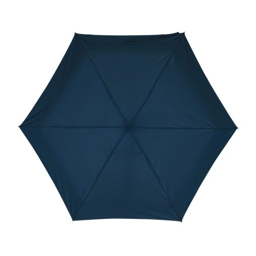Umbrela mica de buzunar 85 cm, ax cu 5 sectiuni, albastru marin, Everestus, UB21PT, aluminiu, fibra de sticla, poliester
