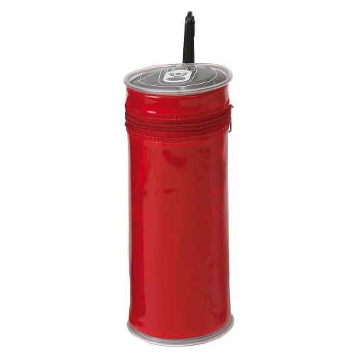 Umbrela de buzunar 88 cm, cu husa asortata, rosu, Everestus, UB30SY, aluminiu, fibra de sticla, poliester
