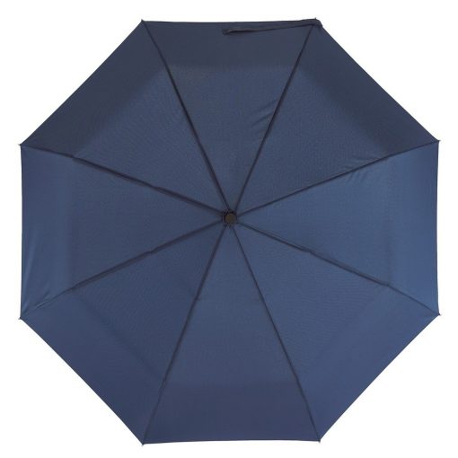 Umbrela pliabila 97 cm, inchidere/deschidere automata, albastru marin, Everestus, UP03BA, metal, aluminiu, poliester, sac inclus