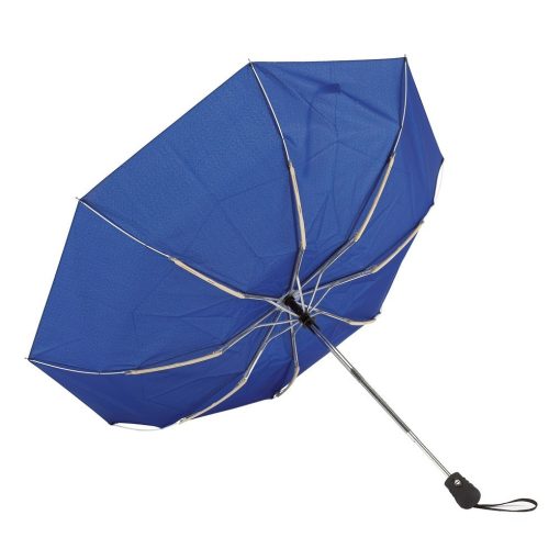 Umbrela pliabila 97 cm, inchidere/deschidere automata, albastru, Everestus, UP02BA, metal, aluminiu, poliester