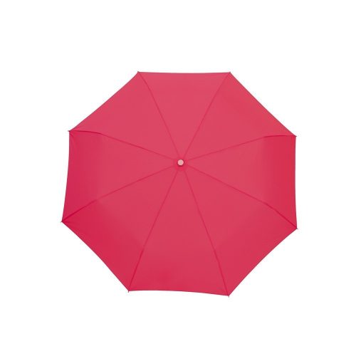 Umbrela de buzunar 98 cm, maner cu agatatoare, rosu, Everestus, UB33TT, aluminiu, fibra de sticla, poliester