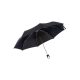 Umbrela de buzunar 98 cm, maner cu agatatoare, negru, Everestus, UB35TT, aluminiu, fibra de sticla, poliester