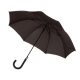 Umbrela 103 cm, automata, maner curbat, Everestus, 20IAN885, Negru, Metal, Fibra de Sticla, Poliester