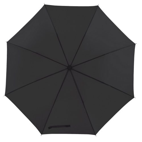 Umbrela 103 cm, automata, maner curbat, Everestus, 20IAN885, Negru, Metal, Fibra de Sticla, Poliester