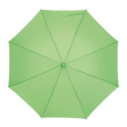 Umbrela automata 103 cm, maner din cauciuc, verde deschis, Everestus, UA21LA, metal, fibra de sticla, poliester, sac inclus