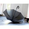 Umbrela automata 103 cm, ax metalic, negru si albastru, Everestus, UA02CN, metal, fibra de sticla, poliester