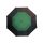 Umbrela golf 132 cm, sistem de ventilatie, negru si verde inchis, Everestus, UG11MN, fibra de sticla, nailon