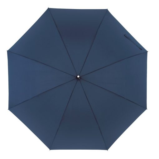 Umbrela automata rezistenta la vant 120 cm, ax din metal, albastru marin, Everestus, UA22PT, metal, fibra de sticla, poliester